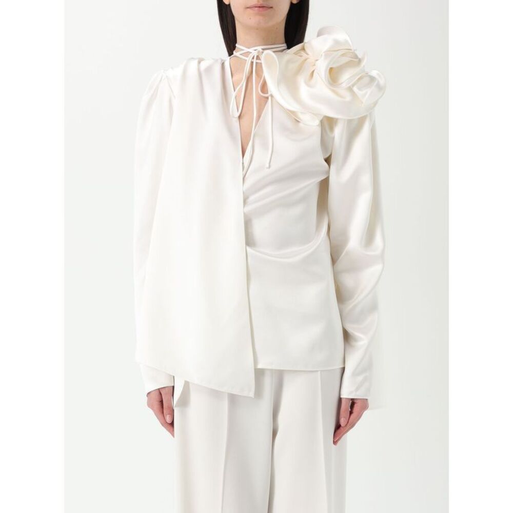 Magda Butrym Top Woman White